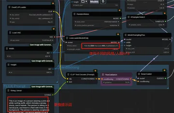 Flux AI 绘画工作流使用教程